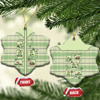 Western Yoke Ceramic Ornament Frog Christmas Cute Style - Wonder Print Shop