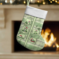 Western Yoke Christmas Stocking Frog Christmas Cute Style - Wonder Print Shop