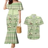 Western Yoke Couples Matching Mermaid Dress and Hawaiian Shirt Frog Christmas Cute Style - Wonder Print Shop
