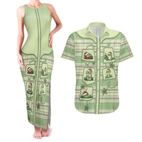 Western Yoke Couples Matching Tank Maxi Dress and Hawaiian Shirt Frog Christmas Cute Style - Wonder Print Shop