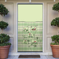 Western Yoke Door Cover Frog Christmas Cute Style - Wonder Print Shop