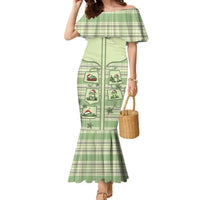 Western Yoke Family Matching Mermaid Dress and Hawaiian Shirt Frog Christmas Cute Style - Wonder Print Shop