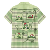 Western Yoke Family Matching Off Shoulder Short Dress and Hawaiian Shirt Frog Christmas Cute Style - Wonder Print Shop