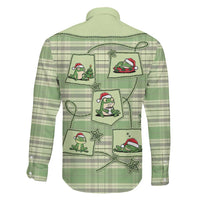 Western Yoke Family Matching Summer Maxi Dress and Hawaiian Shirt Frog Christmas Cute Style - Wonder Print Shop