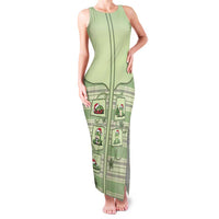 Western Yoke Family Matching Tank Maxi Dress and Hawaiian Shirt Frog Christmas Cute Style - Wonder Print Shop