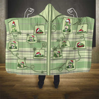 Western Yoke Hooded Blanket Frog Christmas Cute Style - Wonder Print Shop