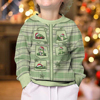 Western Yoke Kid Ugly Christmas Sweater Frog Christmas Cute Style - Wonder Print Shop