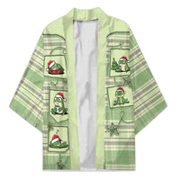 Western Yoke Kimono Frog Christmas Cute Style - Wonder Print Shop