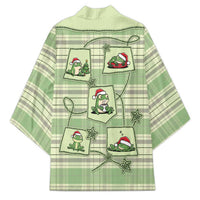 Western Yoke Kimono Frog Christmas Cute Style - Wonder Print Shop