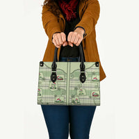 Western Yoke Leather Bag Frog Christmas Cute Style - Wonder Print Shop
