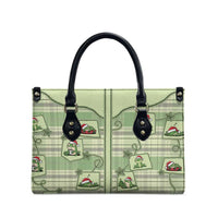 Western Yoke Leather Bag Frog Christmas Cute Style - Wonder Print Shop