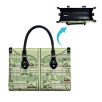 Western Yoke Leather Bag Frog Christmas Cute Style - Wonder Print Shop