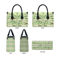 Western Yoke Leather Bag Frog Christmas Cute Style - Wonder Print Shop
