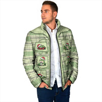 Western Yoke Padded Jacket Frog Christmas Cute Style - Wonder Print Shop