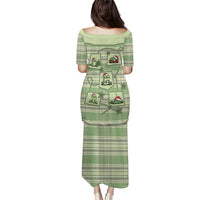 Western Yoke Puletasi Frog Christmas Cute Style - Wonder Print Shop