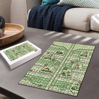 Western Yoke Puzzle Frog Christmas Cute Style - Wonder Print Shop