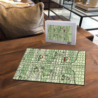 Western Yoke Puzzle Frog Christmas Cute Style - Wonder Print Shop