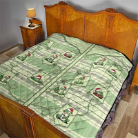 Western Yoke Quilt Frog Christmas Cute Style - Wonder Print Shop