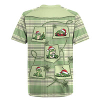Western Yoke Rugby Jersey Frog Christmas Cute Style - Wonder Print Shop