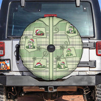 Western Yoke Spare Tire Cover Frog Christmas Cute Style - Wonder Print Shop