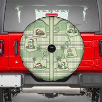 Western Yoke Spare Tire Cover Frog Christmas Cute Style - Wonder Print Shop