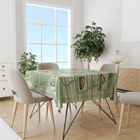 Western Yoke Tablecloth Frog Christmas Cute Style - Wonder Print Shop