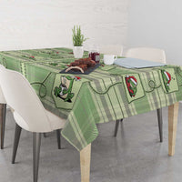 Western Yoke Tablecloth Frog Christmas Cute Style - Wonder Print Shop