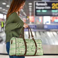 Western Yoke Travel Bag Frog Christmas Cute Style - Wonder Print Shop
