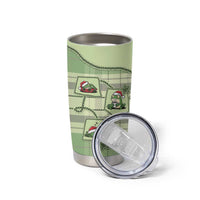 Western Yoke Tumbler Cup Frog Christmas Cute Style - Wonder Print Shop