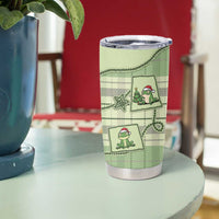 Western Yoke Tumbler Cup Frog Christmas Cute Style - Wonder Print Shop