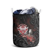 Serbian Empire Laundry Basket Knight With Emblem Double Eagle - Wonder Print Shop