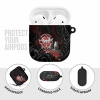 Serbian Empire AirPods Case Knight With Emblem Double Eagle - Wonder Print Shop