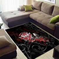 Serbian Empire Area Rug Knight With Emblem Double Eagle - Wonder Print Shop