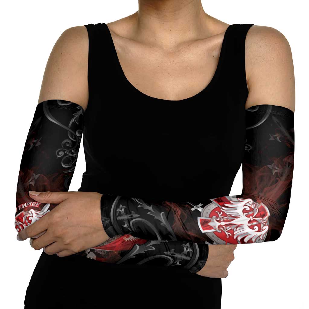 Serbian Empire Arm Sleeves Knight With Emblem Double Eagle - Wonder Print Shop