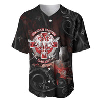 Serbian Empire Baseball Jersey Knight With Emblem Double Eagle - Wonder Print Shop