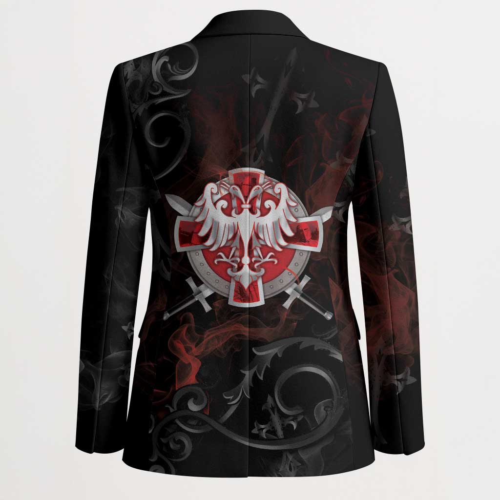 Serbian Empire Blazer Knight With Emblem Double Eagle - Wonder Print Shop