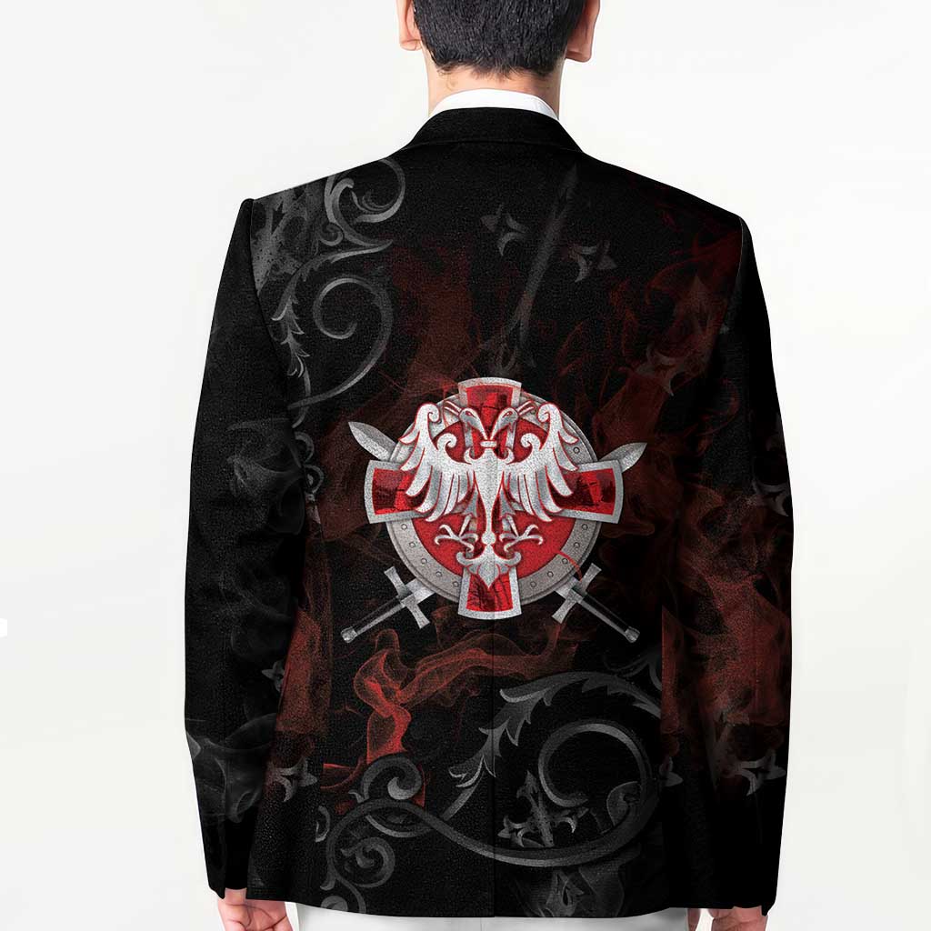 Serbian Empire Blazer Knight With Emblem Double Eagle - Wonder Print Shop