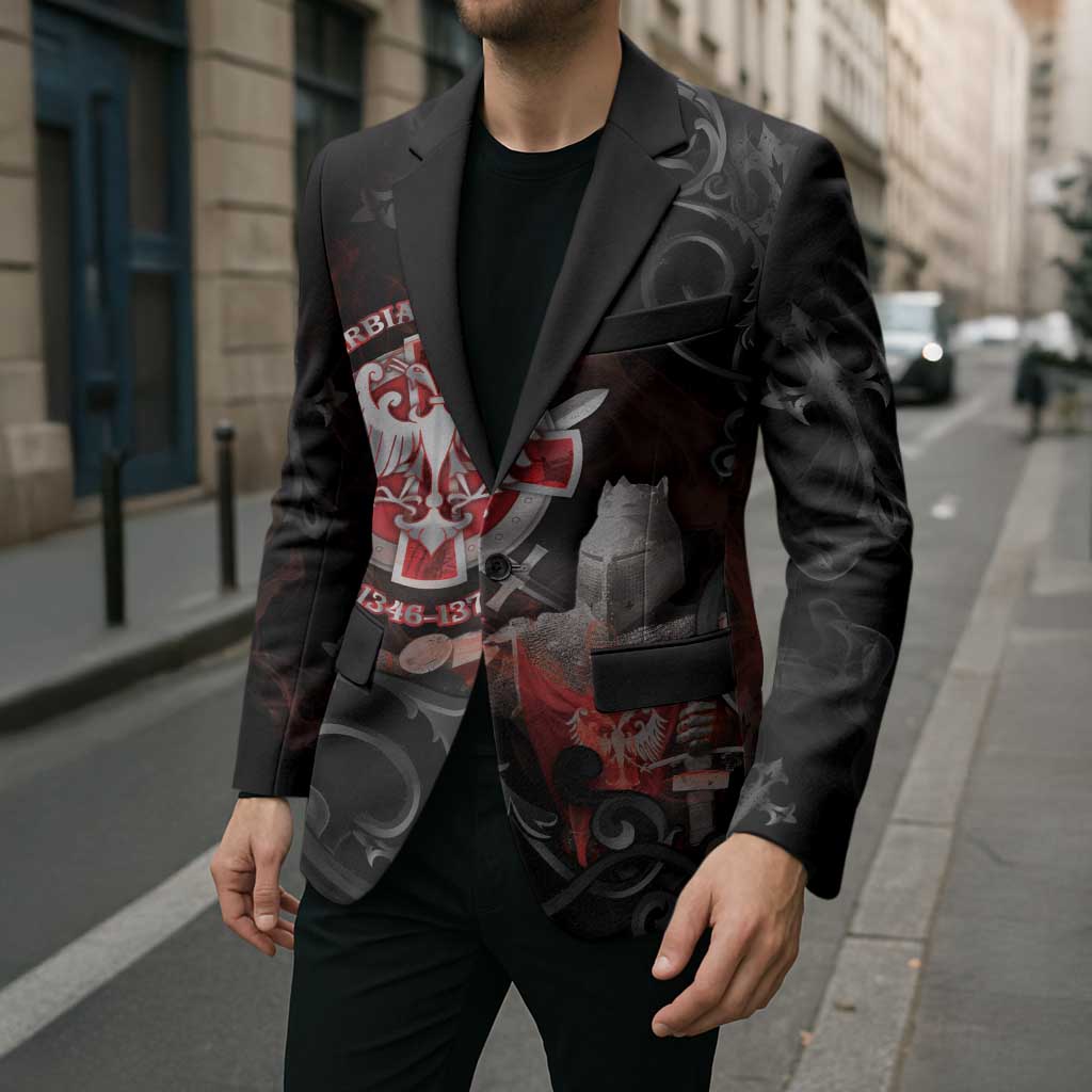 Serbian Empire Blazer Knight With Emblem Double Eagle - Wonder Print Shop