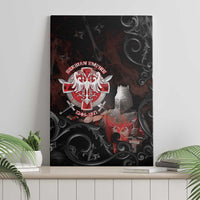 Serbian Empire Canvas Wall Art Knight With Emblem Double Eagle - Wonder Print Shop
