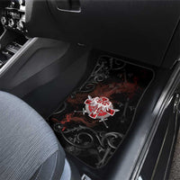 Serbian Empire Car Mats Knight With Emblem Double Eagle - Wonder Print Shop