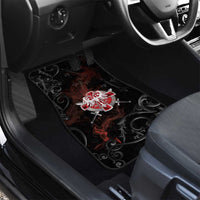 Serbian Empire Car Mats Knight With Emblem Double Eagle - Wonder Print Shop