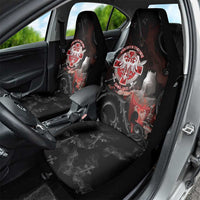 Serbian Empire Car Seat Cover Knight With Emblem Double Eagle - Wonder Print Shop