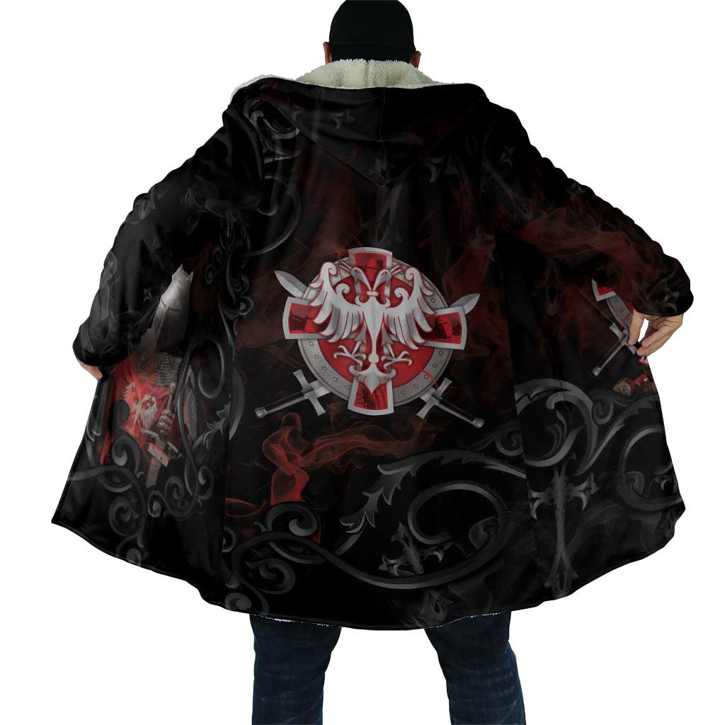 Serbian Empire Cloak Knight With Emblem Double Eagle - Wonder Print Shop
