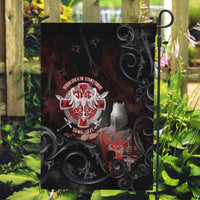 Serbian Empire Garden Flag Knight With Emblem Double Eagle - Wonder Print Shop