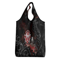 Serbian Empire Grocery Bag Knight With Emblem Double Eagle - Wonder Print Shop