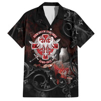 Serbian Empire Hawaiian Shirt Knight With Emblem Double Eagle - Wonder Print Shop