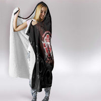 Serbian Empire Hooded Blanket Knight With Emblem Double Eagle - Wonder Print Shop