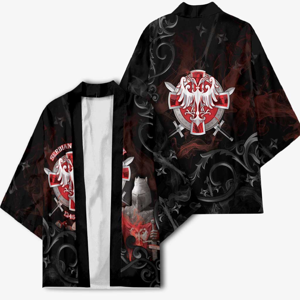 Serbian Empire Kimono Knight With Emblem Double Eagle - Wonder Print Shop