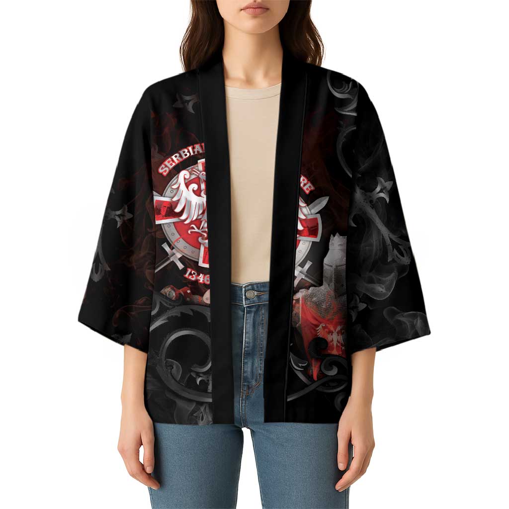Serbian Empire Kimono Knight With Emblem Double Eagle - Wonder Print Shop