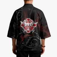 Serbian Empire Kimono Knight With Emblem Double Eagle - Wonder Print Shop